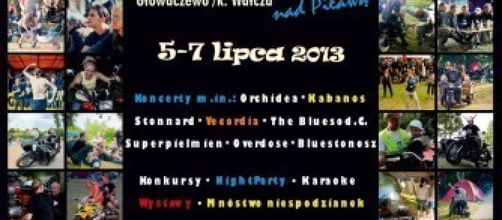 Motocykle nad Piławą