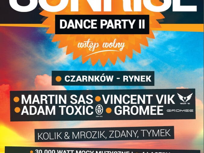 Sunrise w Czarnkowie - grafika