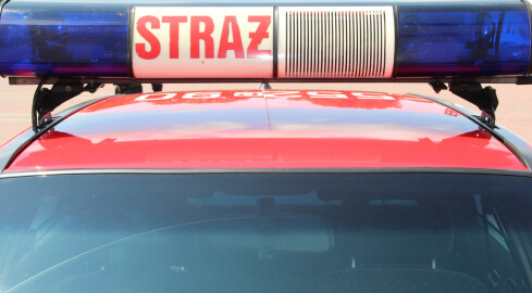 Zderzenie z radiowozem  - grafika