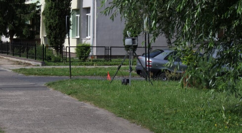 Błędny fotoradar - grafika
