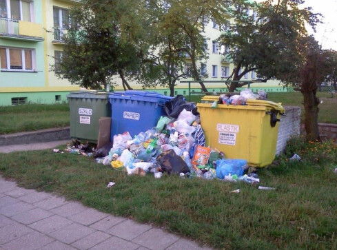 Zaśmiecona Matwiejewa - grafika