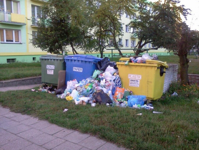 Zaśmiecona Matwiejewa - grafika