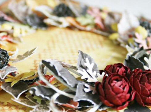 Jesienne kartki - grafika