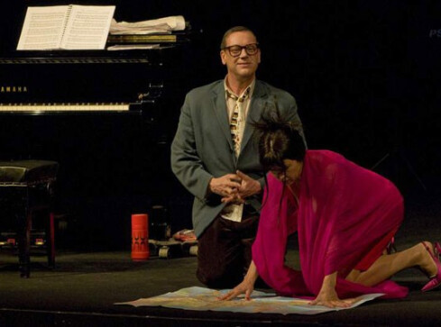 "Akompaniator" w teatrze - grafika