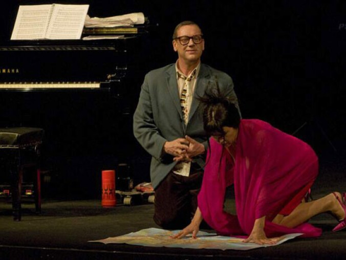 "Akompaniator" w teatrze - grafika