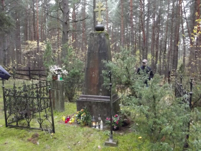 Spacer na cmentarz choleryczny - grafika