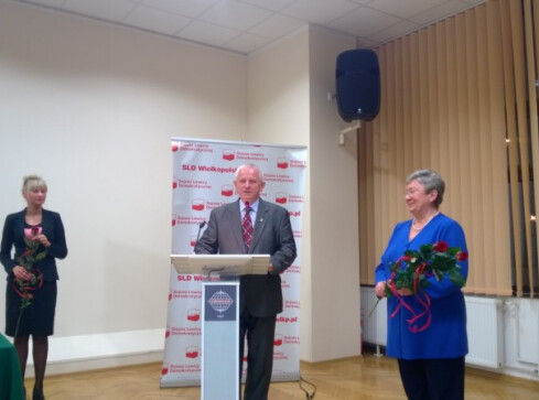 Sekretarz z wizytą w Pile - grafika