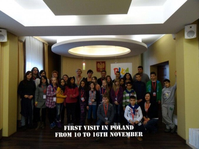 Comenius - uczniowie zwiedzali Piłę - grafika