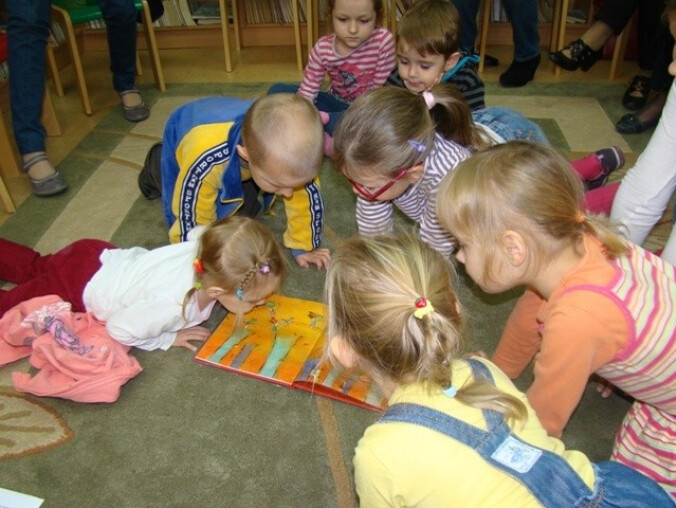 Warsztaty plastyczne "Książka jest OK!" - grafika