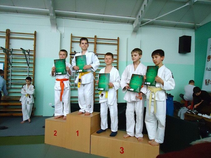 Judocy na medal - grafika