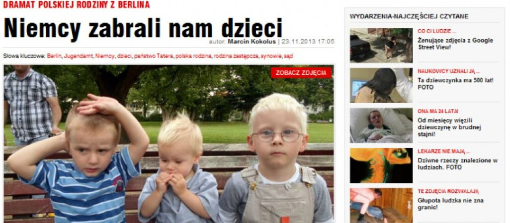 Rodzina z Piły rozdzielona przez niemieckich urzędników w Berlinie