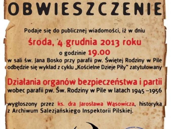 Kościół Świętej Rodziny w czasach komunizmu - grafika