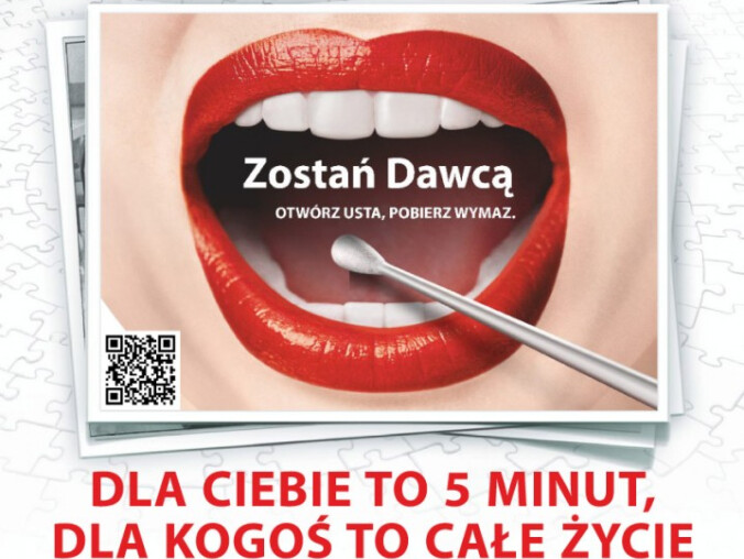 W pięć minut możesz uratować komuś życie! - grafika