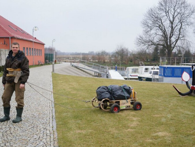 Piechotą do ujścia Noteci. Czarnków na trasie niezwykłej wyprawy - grafika