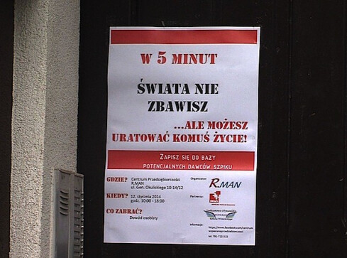 Zostań dawcą szpiku - grafika