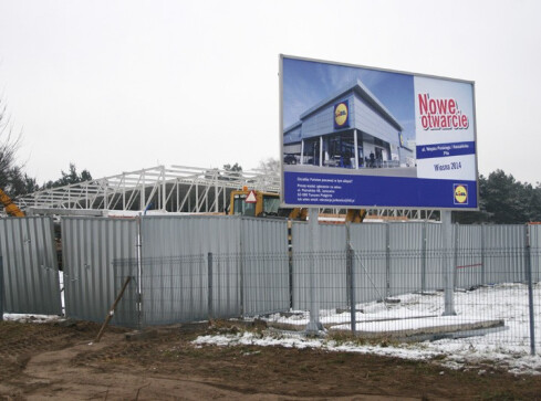 Rośnie trzeci Lidl w Pile. Tym razem na osiedlu Górnym - grafika
