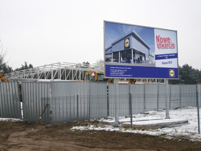 Rośnie trzeci Lidl w Pile. Tym razem na osiedlu Górnym - grafika