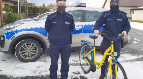 Policjanci z Kaczor odnaleźli skradziony rower - grafika