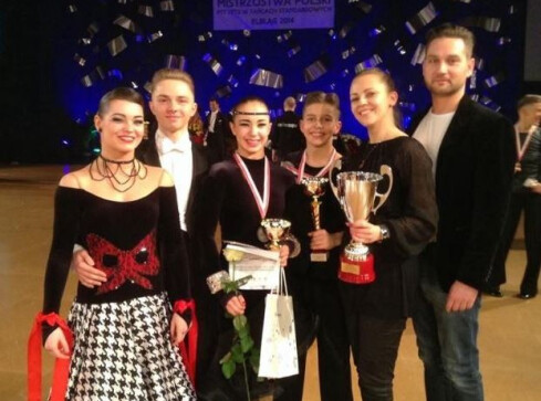 Pilscy tancerze wicemistrzami Polski  - grafika