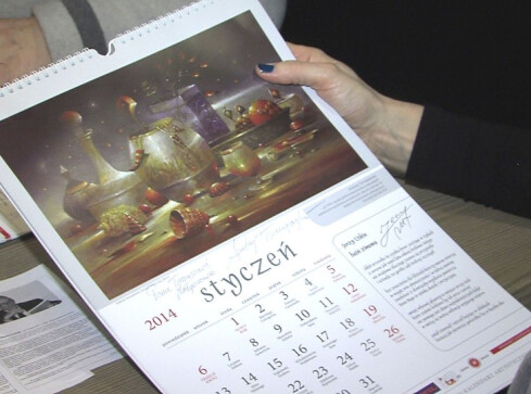 Kalendarzowy wieczór - grafika