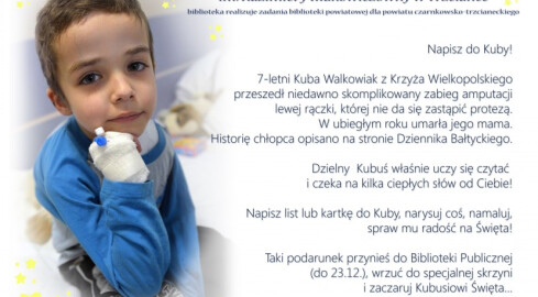 Rok temu Kubie zmarła mama. Teraz amputowano mu rączkę. Pilnie potr - grafika