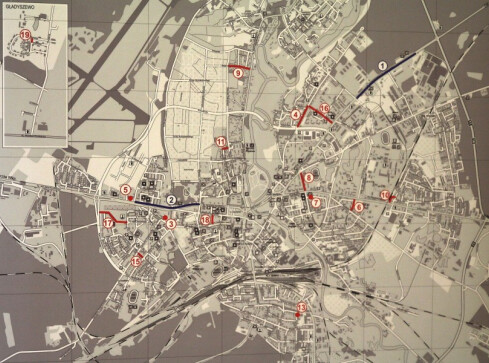 Chodniki wybrane - grafika