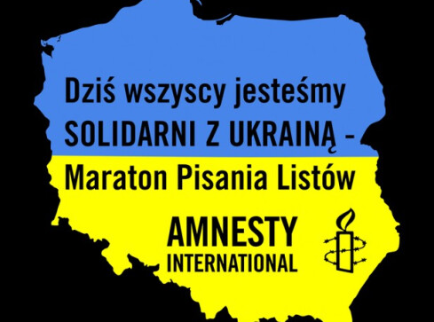 Piła solidarna z Ukrainą. Przyjdź i napisz list poparcia! - grafika
