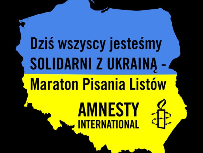 Piła solidarna z Ukrainą. Przyjdź i napisz list poparcia! - grafika