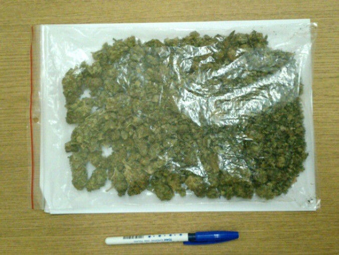 Zatrzymany za narkotyki  - grafika