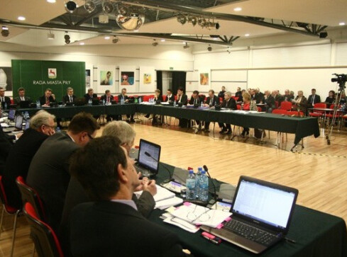 XLII Sesja Rady Miasta Piły - grafika