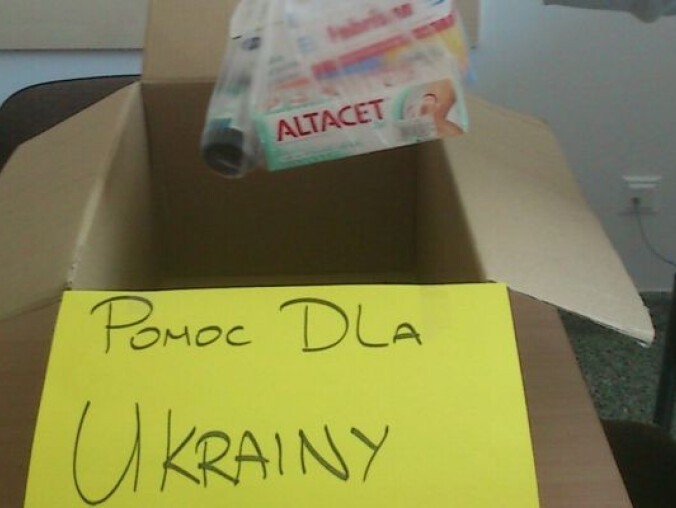 UAM z pomocą dla Ukrainy  - grafika