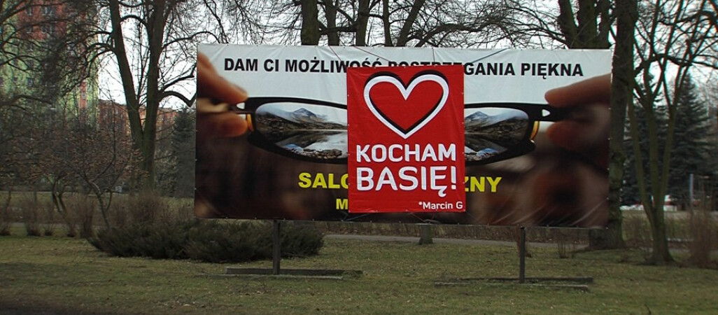 Walentynki w centrum Piły