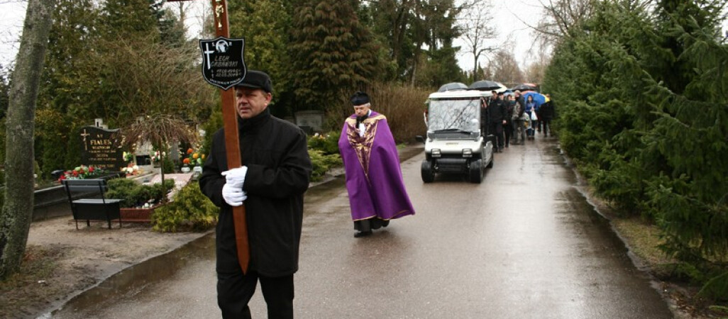 Ostatnie pożegnanie Lecha Cabańskiego