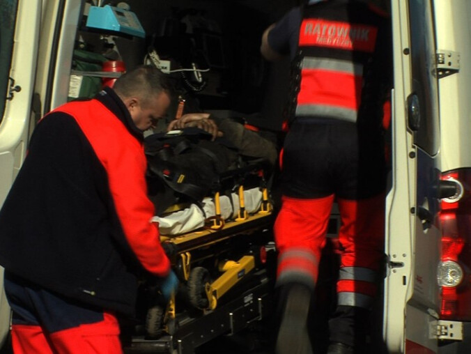 Wypadek na szrocie  ( WIDEO ) - grafika