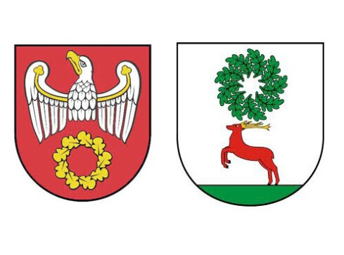 Jeleń znika z herbu. Zamiast niego „uszczerbiony” orzeł - grafika