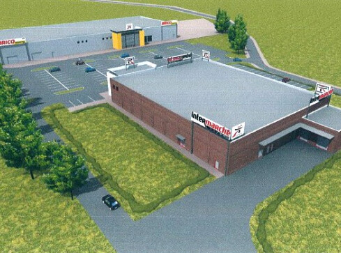 Kolejny supermarket w Trzciance. Rusza budowa Intermarche - grafika