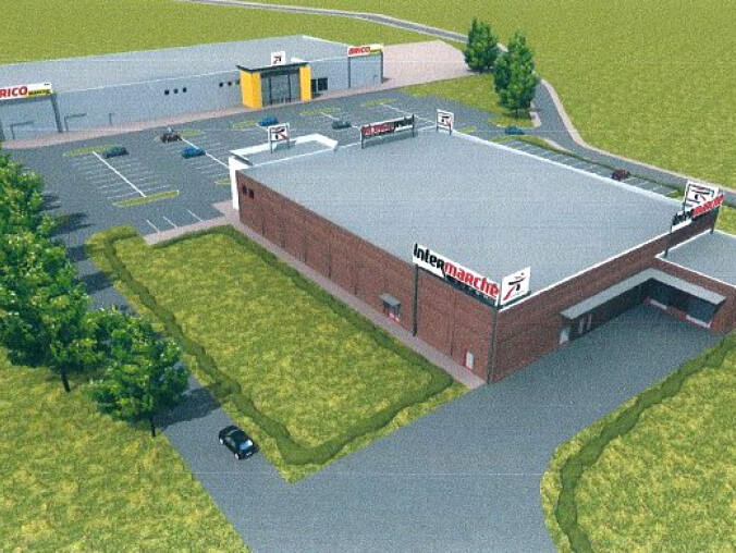 Kolejny supermarket w Trzciance. Rusza budowa Intermarche - grafika