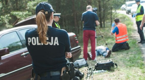 Wypadek kontrolowany. Film szkoleniowy dla ratowników i kierowców [Z - grafika