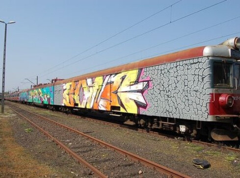 „Grafficiarz” z Poznania zatrzymany przez policję - grafika