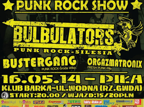 Kto pójdzie na koncert Bulbulators? - grafika