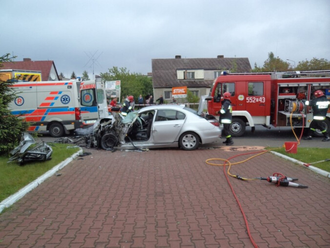 Wypadek na Lelewela - galeria zdjęć - grafika