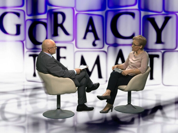 Posłanka Janyska w „gabinecie cieni” PO - grafika