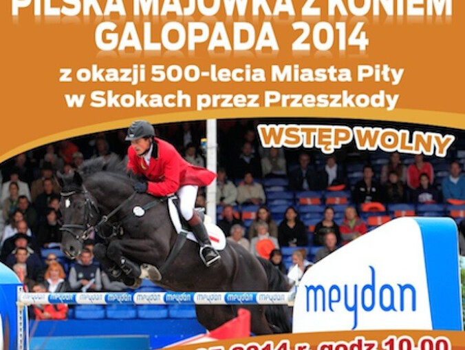 Galopada pod koniec maja - grafika