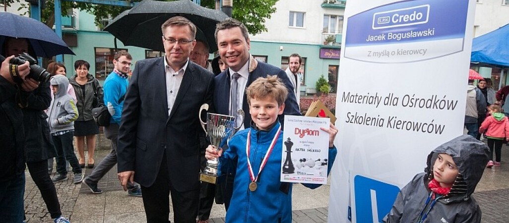 Kacper Iwicki szachowym mistrzem Piły [ZDJĘCIA]
