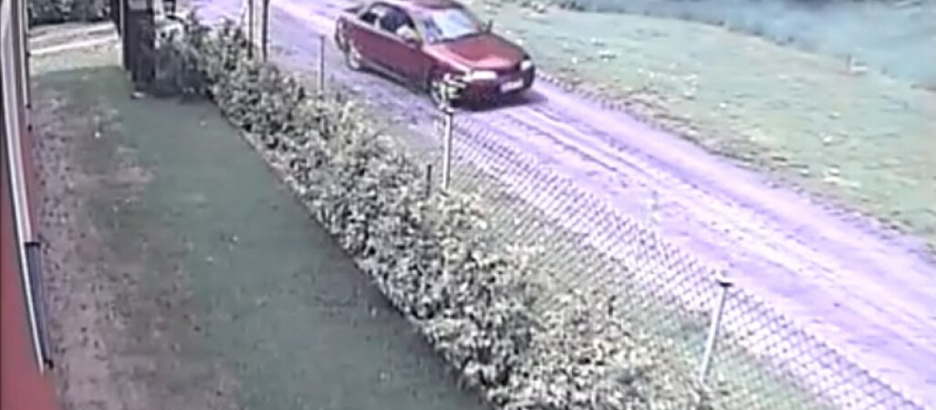 Nieudana próba włamania na posesję w Trzciance. Właściciel nagrał film [WIDEO]