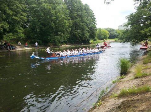 Regaty Smoczych Łodzi: „Smoczki” z pucharem prezydenta Piły  - grafika