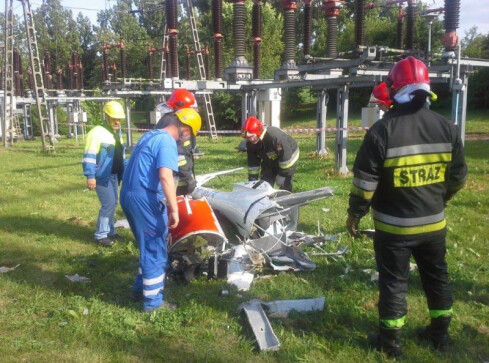 Szybowce zderzyły się w powietrzu. Pilot jednego z nich nie żyje [Z - grafika
