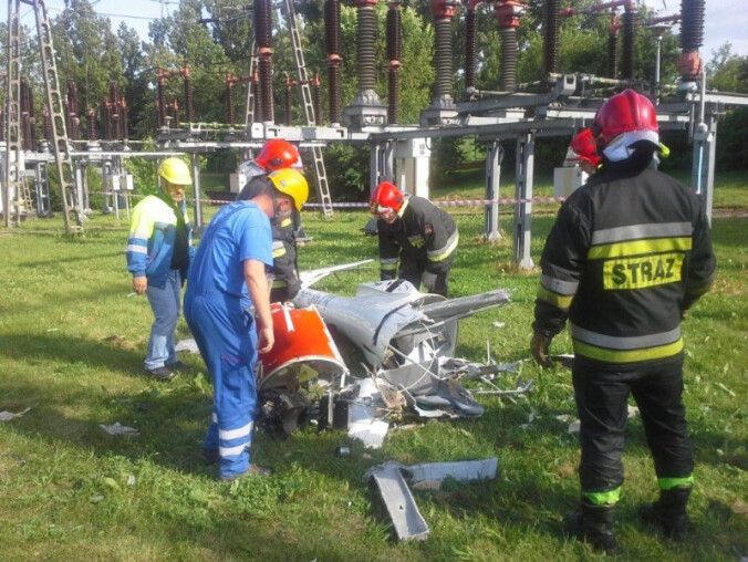 Szybowce zderzyły się w powietrzu. Pilot jednego z nich nie żyje [Z - grafika