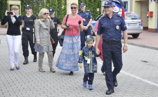 Mam marzenie: 5-latek dowodził patrolem policji 