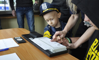 Mam marzenie: 5-latek dowodził patrolem policji 